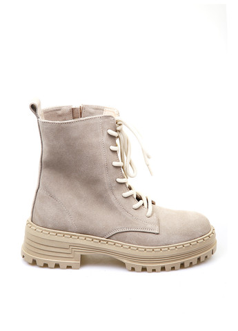 Зимние ботинки берцы Bizoni без декора из натуральной замши