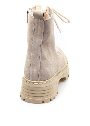 Зимние ботинки берцы Bizoni без декора из натуральной замши