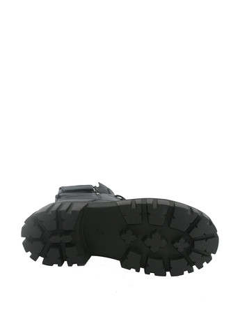 Осенние ботинки No Brand со шнуровкой, на тракторной подошве