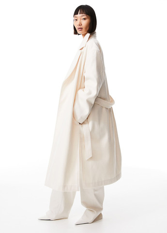 Молочне демісезонне Пальто H&M