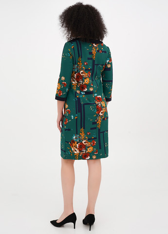 Зелена кежуал сукня футляр Imperial з абстрактним візерунком