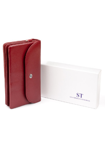 Женский кожаный кошелек-клатч 19х9,5х2,5 см st leather (252130332)
