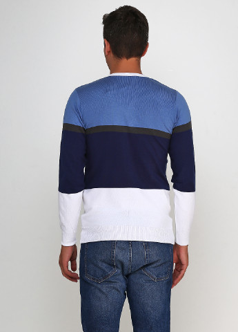 Синий демисезонный пуловер пуловер Vip Stones