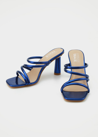 Синие шлепанцы Respect