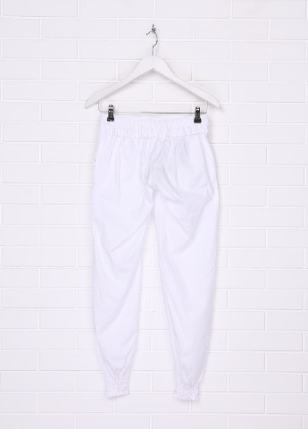 Белые кэжуал летние зауженные брюки SL