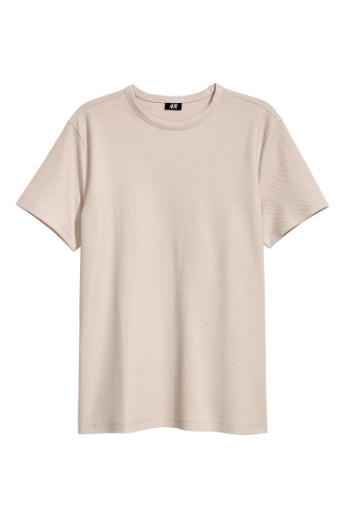 Бежева футболка H&M