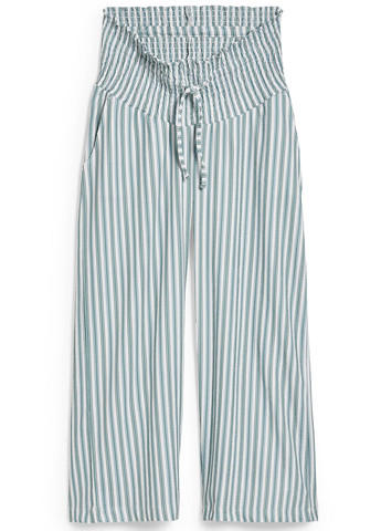 Комбинированные кэжуал летние прямые брюки C&A