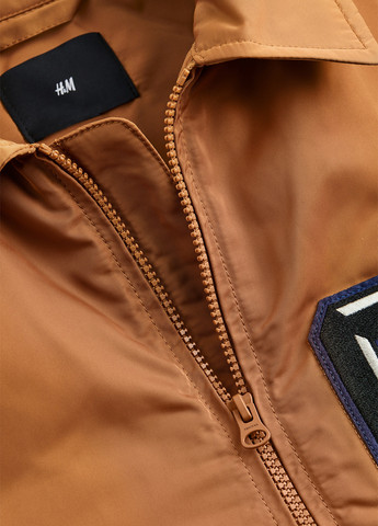 Цегляна демісезонна куртка H&M