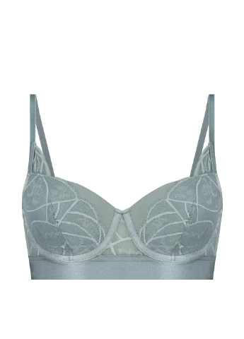 Світло-зелений бюстгальтер Hunkemoller з кісточками поліамід