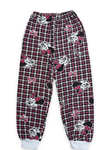 Темно-розовая всесезон пижама детская на флисе розовая миккимаус размер 104 skl99-367906 No Brand