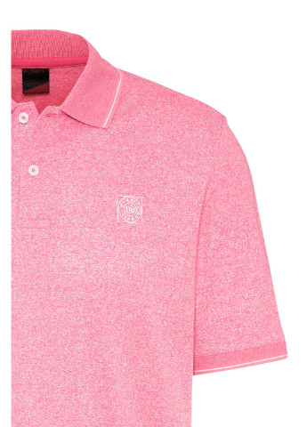 Розовая футболка-мужское поло розовый для мужчин Bugatti в полоску