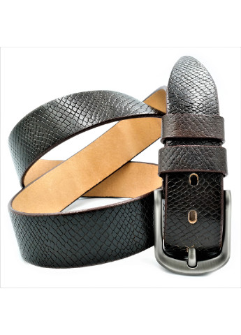 Чоловік шкіряний ремінь 110-125х4 см Weatro (210342800)