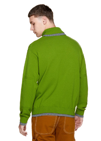 Салатовый демисезонный свитер United Colors of Benetton