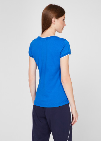 Синяя всесезон футболка Mizuno