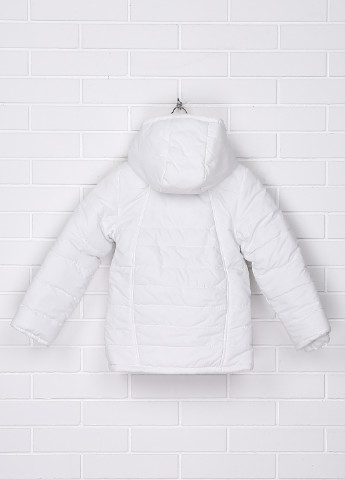 Белая зимняя куртка Одягайко