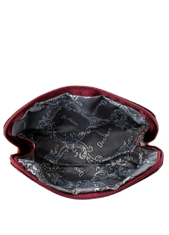 Женская кожаная косметичка 17,5х11х6,5 см Desisan (205132699)