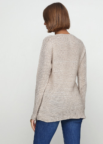 Бежевый демисезонный пуловер пуловер Eser