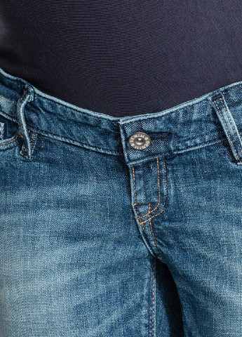 Шорти для вагітних H&M сині джинсові бавовна