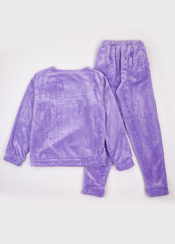 Фіолетова зимня піжама (лонгслів, штани) dexter's