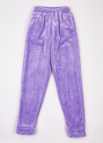 Фіолетова зимня піжама (лонгслів, штани) dexter's