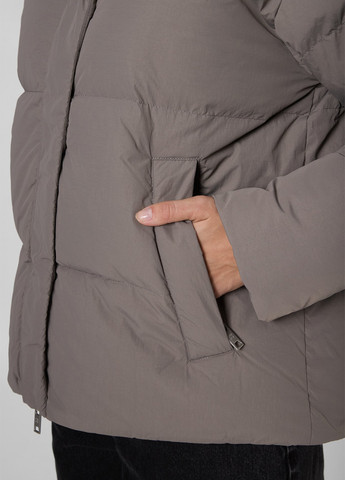 Серый зимний Пуховик PRPY