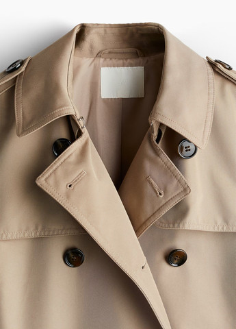 Плащ H&M тренчкот на пуговицах демисезон (368714922)