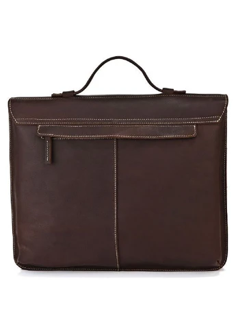 Чоловік шкіряний портфель 38х30,5х7,5 см Vintage (229459923)