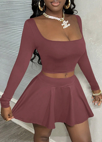 Костюм (топ, спідниця) SHEIN (339052574)