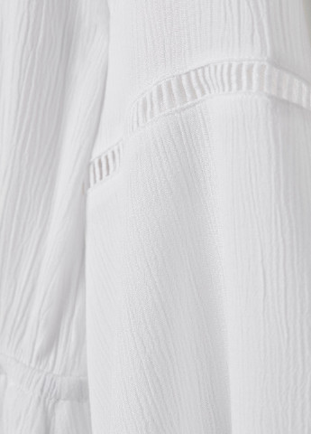 Комбинезон H&M комбинезон-шорты однотонный белый кэжуал вискоза