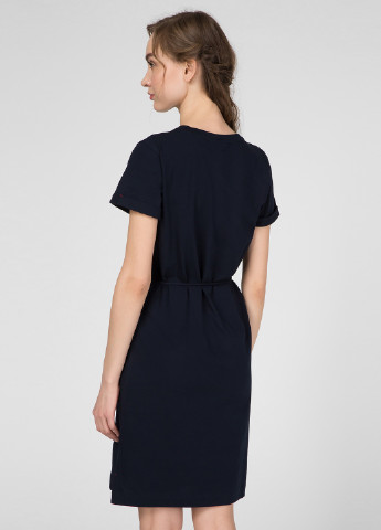 Темно-синя кежуал сукня сукня-футболка Tommy Hilfiger однотонна
