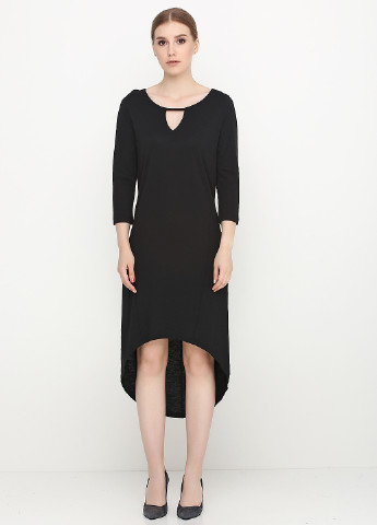 Черное кэжуал платье Object