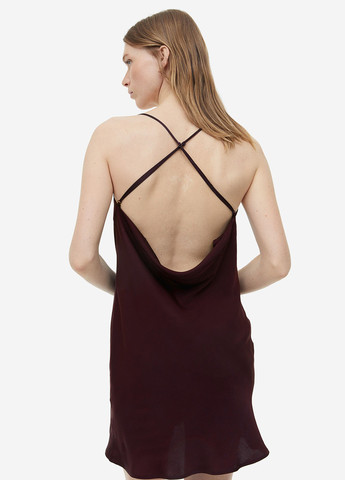Коричнева кежуал сукня сукня-комбінація H&M однотонна