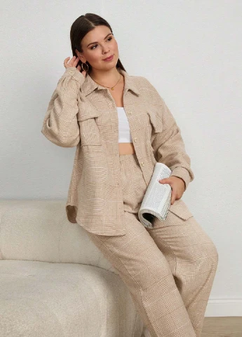 Костюм (рубашка, брюки) SHEIN (344465960)
