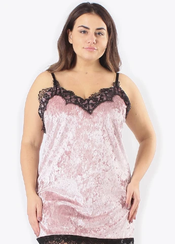 Розово-лиловый демисезонный комплект (ночная рубашка, халат) Ghazel