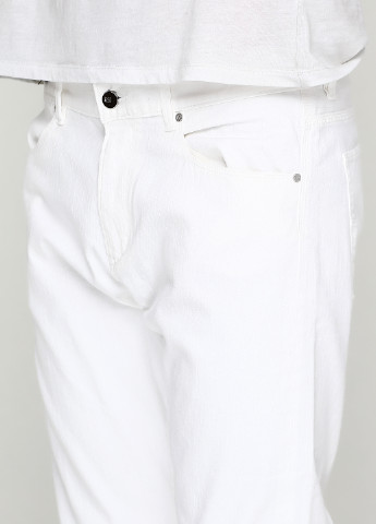 Белые кэжуал демисезонные со средней талией брюки Pedro Del Hierro
