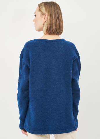 Синий демисезонный пуловер пуловер Cacharel
