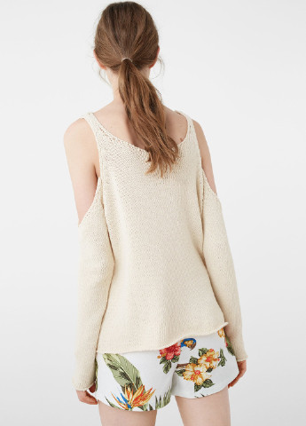 Молочный демисезонный пуловер пуловер Mango