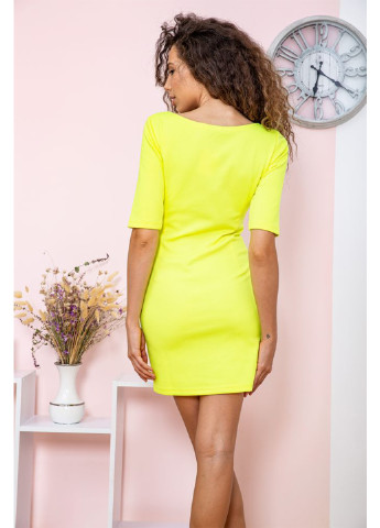 Жовтий кежуал плаття, сукня Ager однотонна