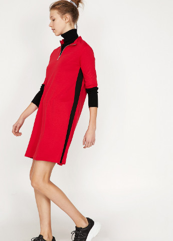 Красное кэжуал платье KOTON
