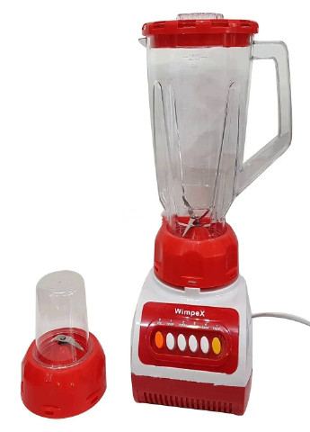 Мощный кухонный блендер 2 в 1 с кофемолкой (84523698) Красный Francesco Marconi (207350541)