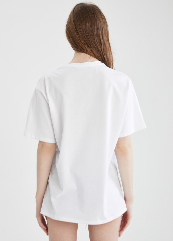 Чорно-біла літня футболка(2шт) DeFacto