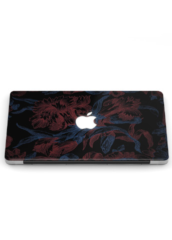 Чехол пластиковый для Apple MacBook Air 11 A1465/A1370 Акварельные цветы (Watercolor flowers) (6349-2321) MobiPrint (218987957)
