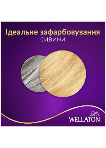 Стійка кремфарба для волосся Сахара 10/0 Wellaton - (197835608)