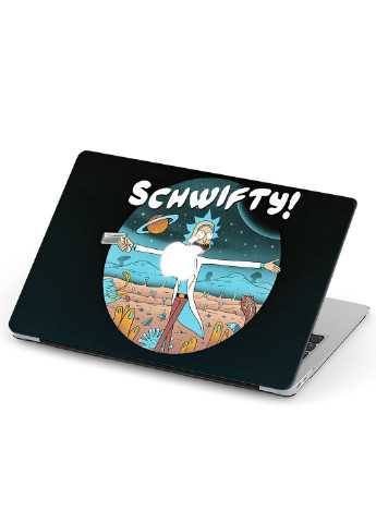 Чехол пластиковый для Apple MacBook Pro 13 A2289/A2251/A2338 Рик и Морти (Rick and Morty) (9772-2286) MobiPrint (218988213)