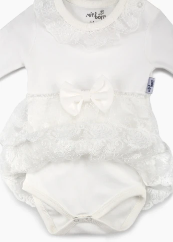 Біла сукня-боді Mini born (254063088)