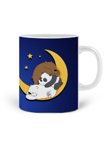 Кружка Вся правда про ведмедів (We Bare Bears) 330 мл горнятко керамічне (20259-2894) MobiPrint (224806172)