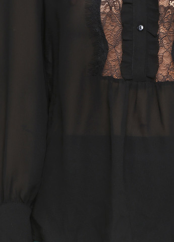 Черная демисезонная блуза Sinequanone