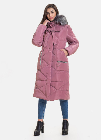 Рожева зимня куртка Kristin