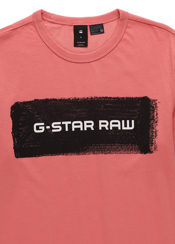 Розовая футболка G-Star Raw