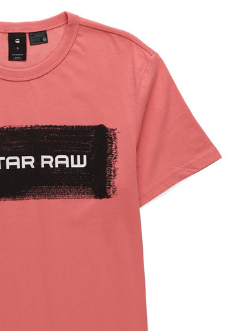 Розовая футболка G-Star Raw